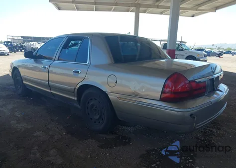 2004 Mercury Grand Marquis Gs из США, поврежденный, VIN 2MEFM74W44X661154